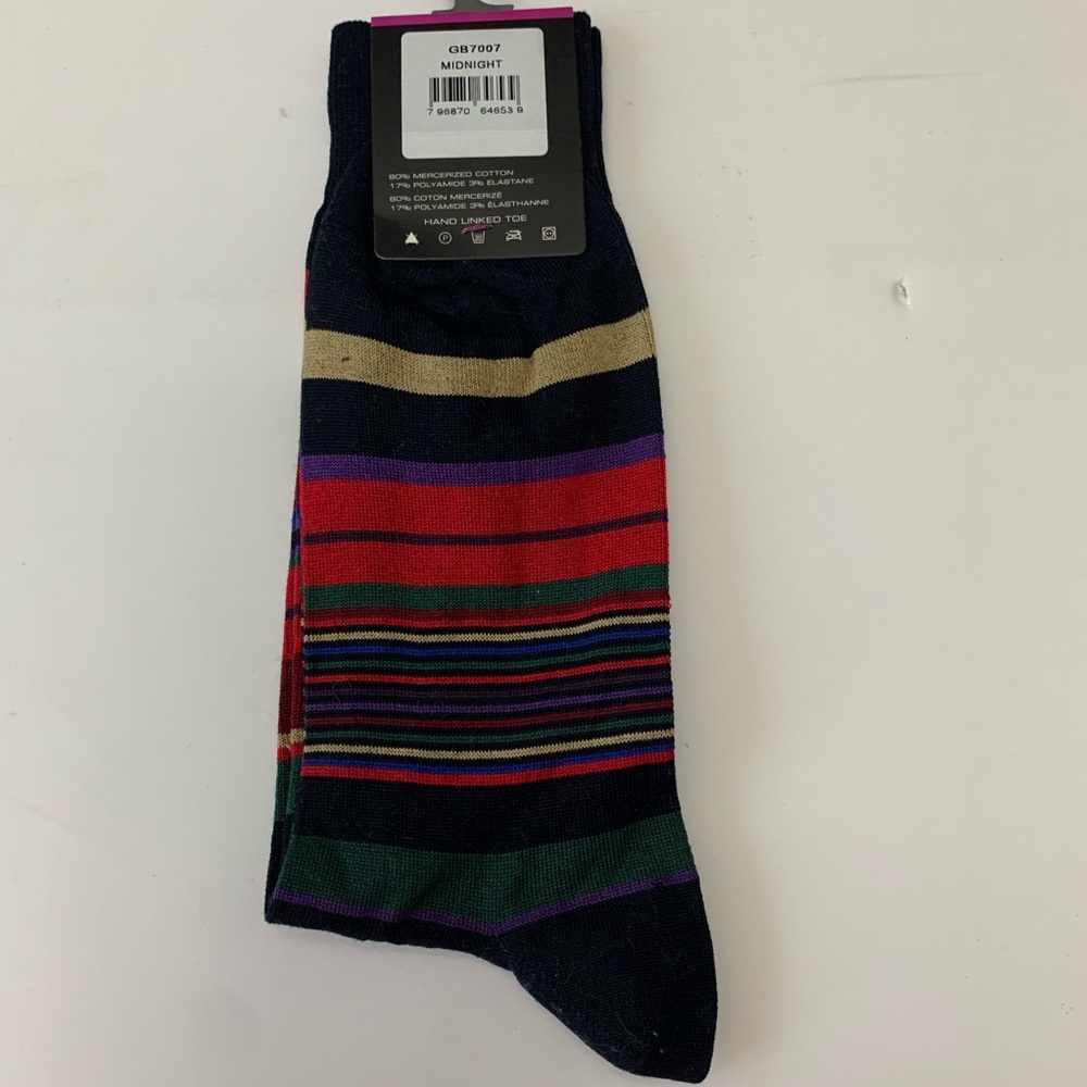 BUGATCHI Mens Socks Midnight GB7007 - Picture 3 of 4